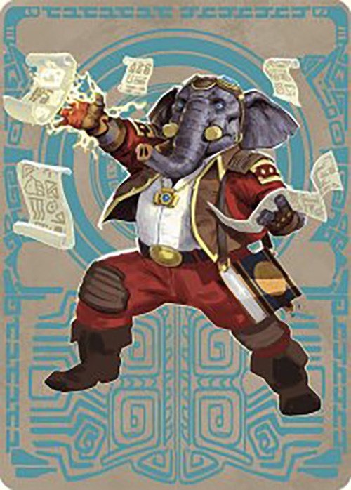 Quintorius Kand Art Card (65/81) [The Lost Caverns of Ixalan Art Series] | Galactic Gamez