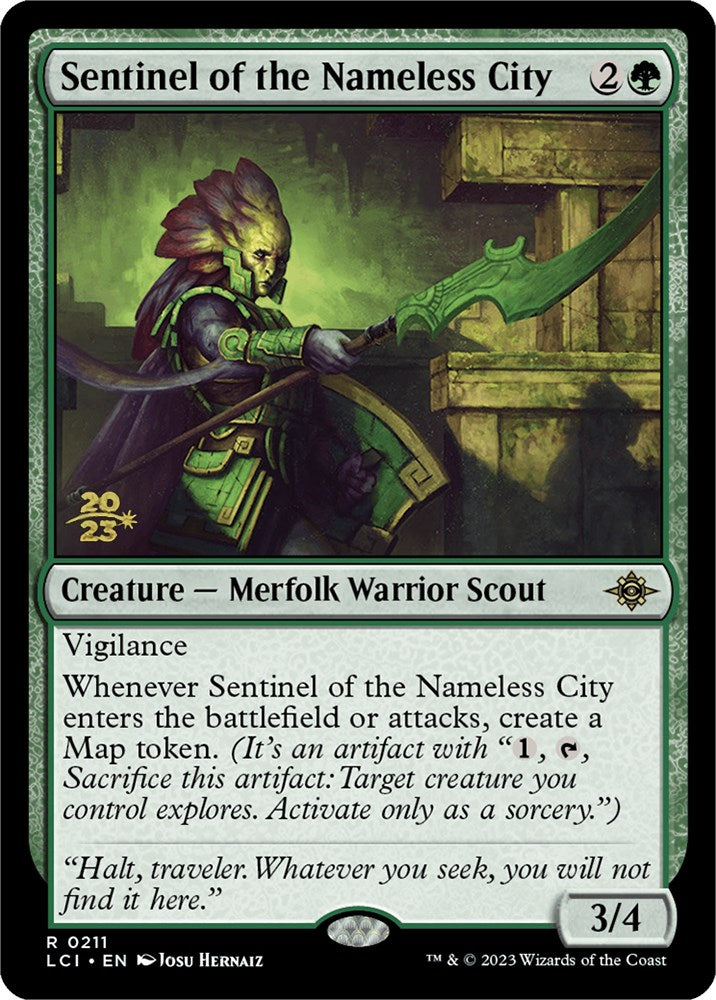 Sentinel of the Nameless City [The Lost Caverns of Ixalan Prerelease Cards] | Galactic Gamez