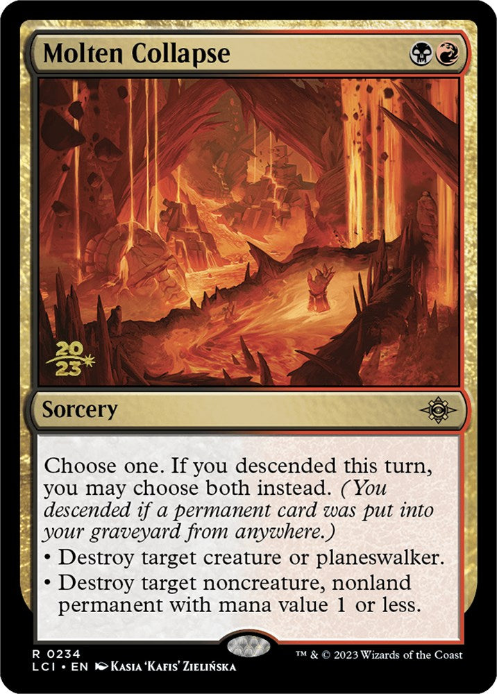 Molten Collapse [The Lost Caverns of Ixalan Prerelease Cards] | Galactic Gamez