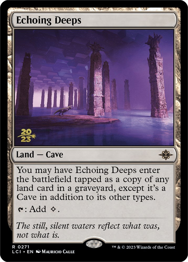 Echoing Deeps [The Lost Caverns of Ixalan Prerelease Cards] | Galactic Gamez