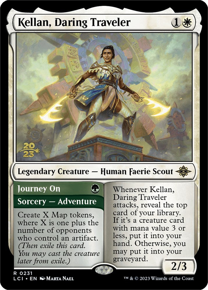 Kellan, Daring Traveler [The Lost Caverns of Ixalan Prerelease Cards] | Galactic Gamez