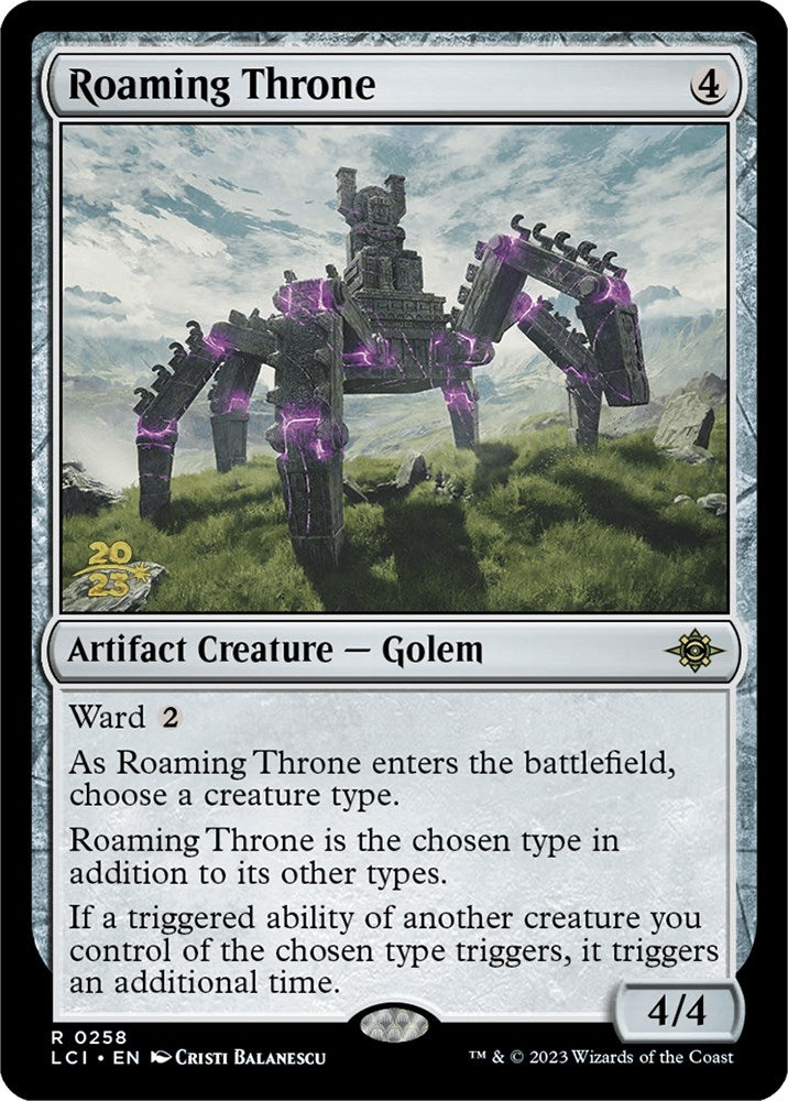 Roaming Throne [The Lost Caverns of Ixalan Prerelease Cards] | Galactic Gamez