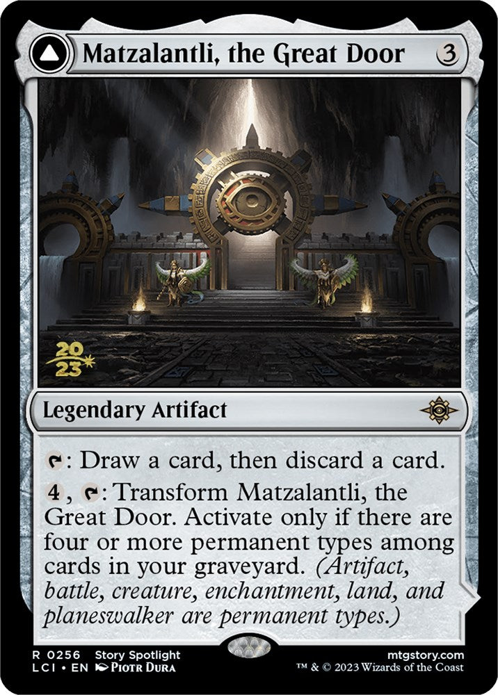 Matzalantli, the Great Door // The Core [The Lost Caverns of Ixalan Prerelease Cards] | Galactic Gamez