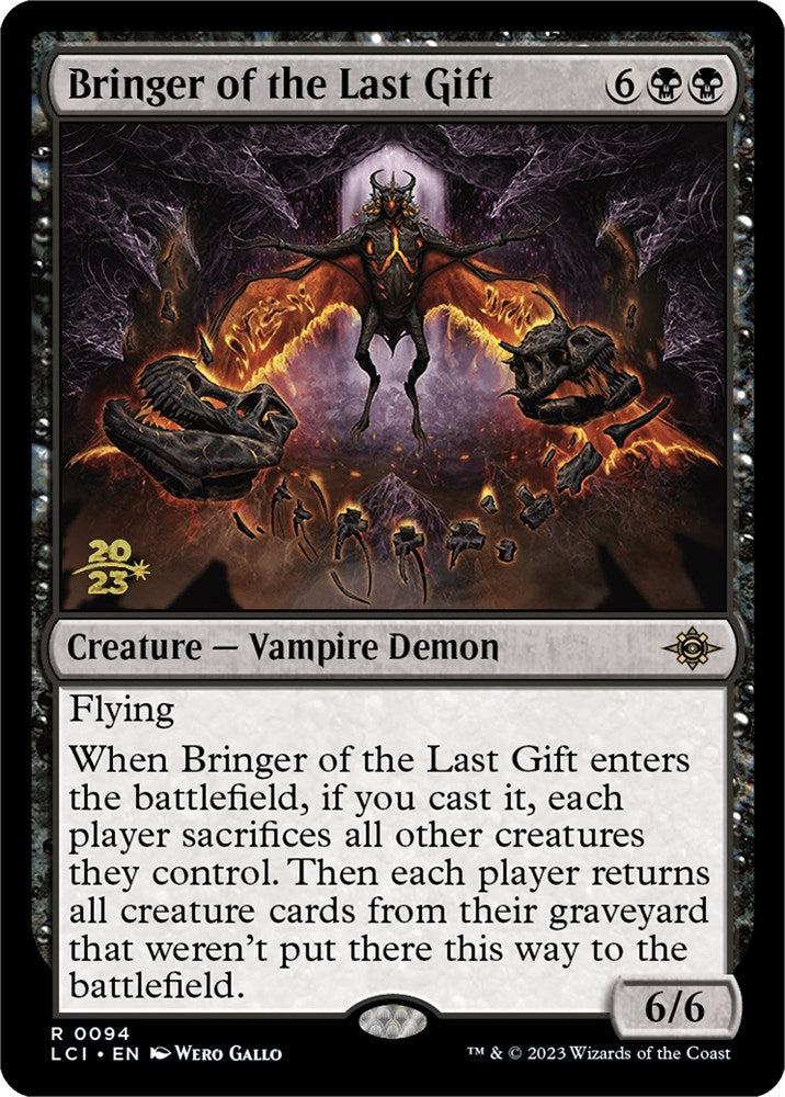 Bringer of the Last Gift [The Lost Caverns of Ixalan Prerelease Cards] | Galactic Gamez