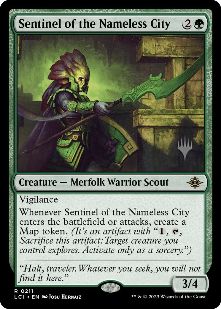 Sentinel of the Nameless City (Promo Pack) [The Lost Caverns of Ixalan Promos] | Galactic Gamez