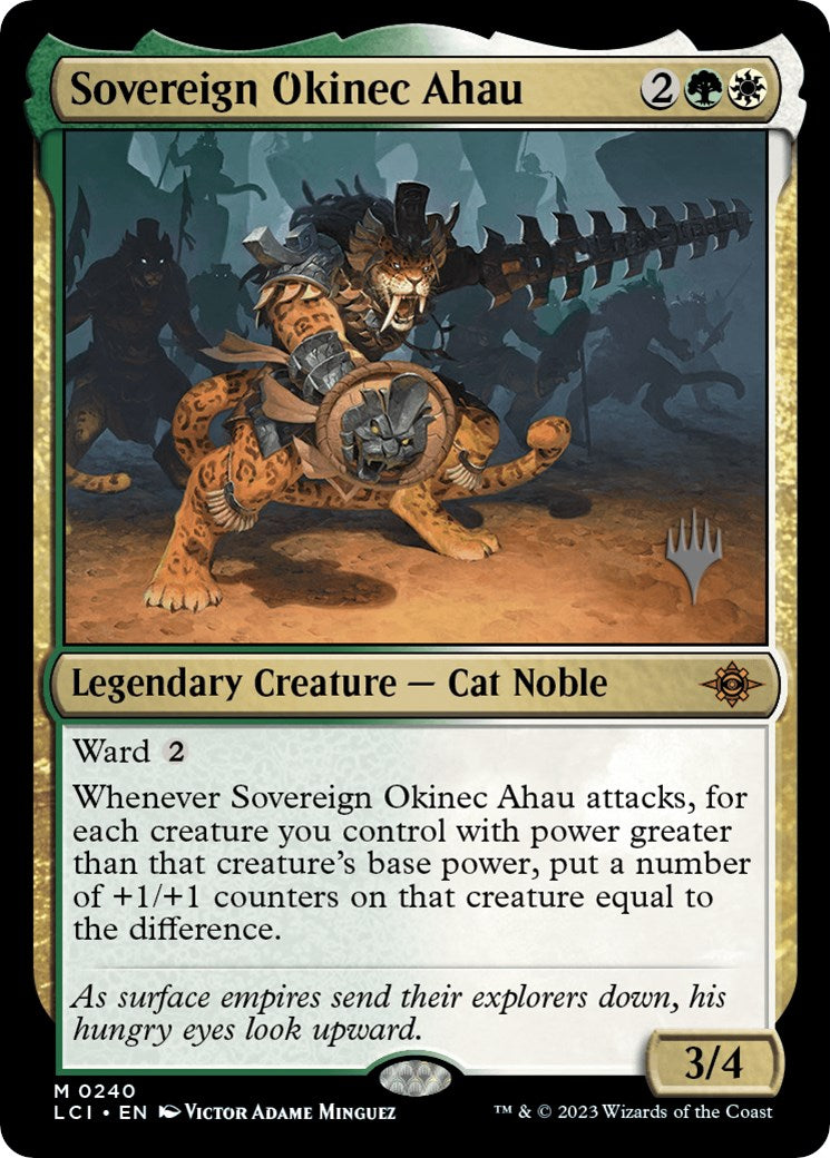 Sovereign Okinec Ahau (Promo Pack) [The Lost Caverns of Ixalan Promos] | Galactic Gamez