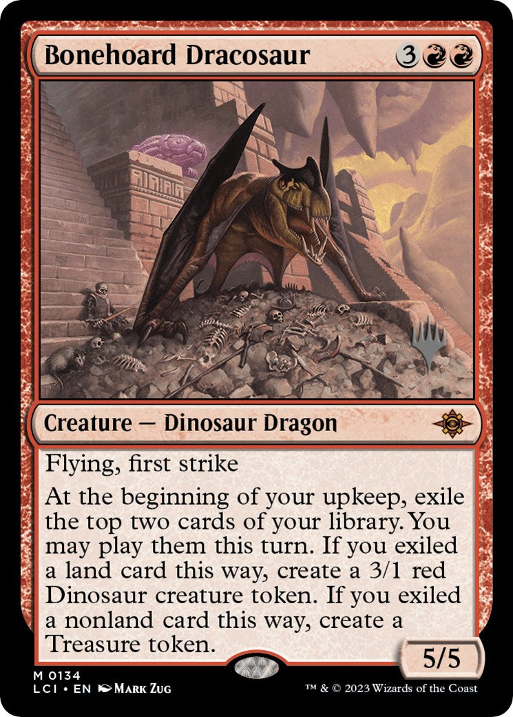 Bonehoard Dracosaur (Promo Pack) [The Lost Caverns of Ixalan Promos] | Galactic Gamez