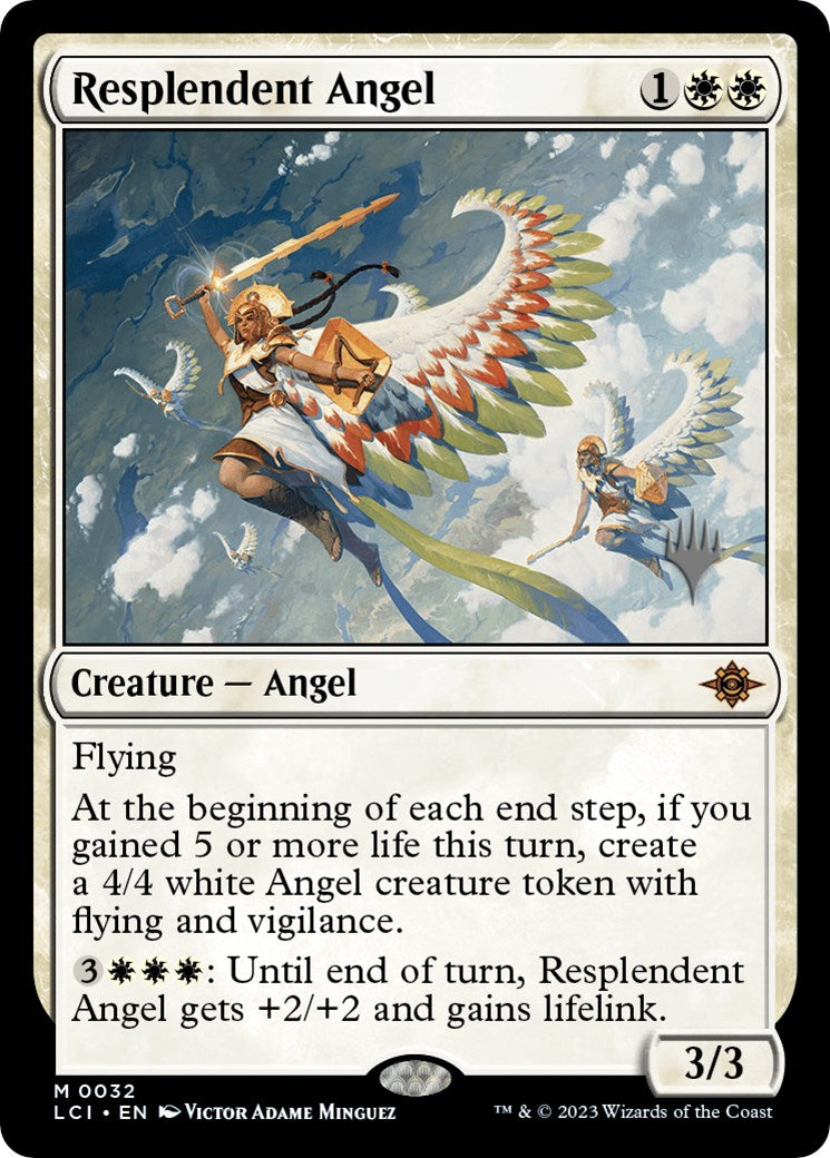 Resplendent Angel (Promo Pack) [The Lost Caverns of Ixalan Promos] | Galactic Gamez