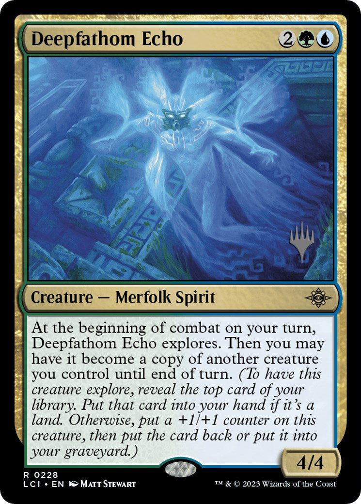 Deepfathom Echo (Promo Pack) [The Lost Caverns of Ixalan Promos] | Galactic Gamez