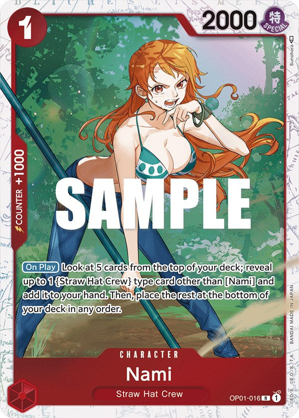 Nami (OP01-016) (Ultra Deck: The Three Captains) [One Piece Promotion Cards] | Galactic Gamez