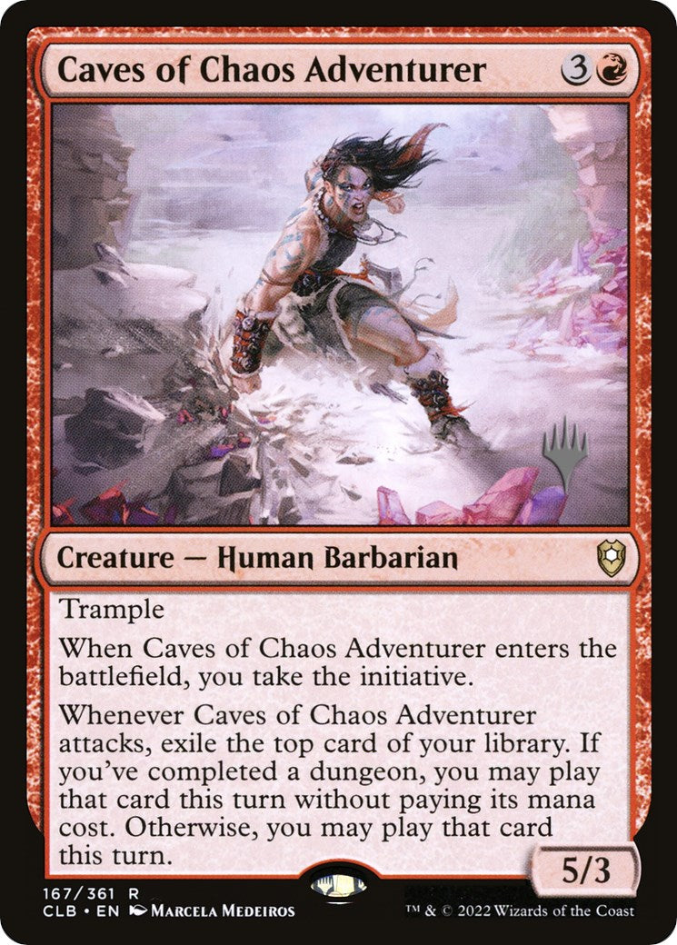 Caves of Chaos Adventurer (Promo Pack) [The Lost Caverns of Ixalan Promos] | Galactic Gamez