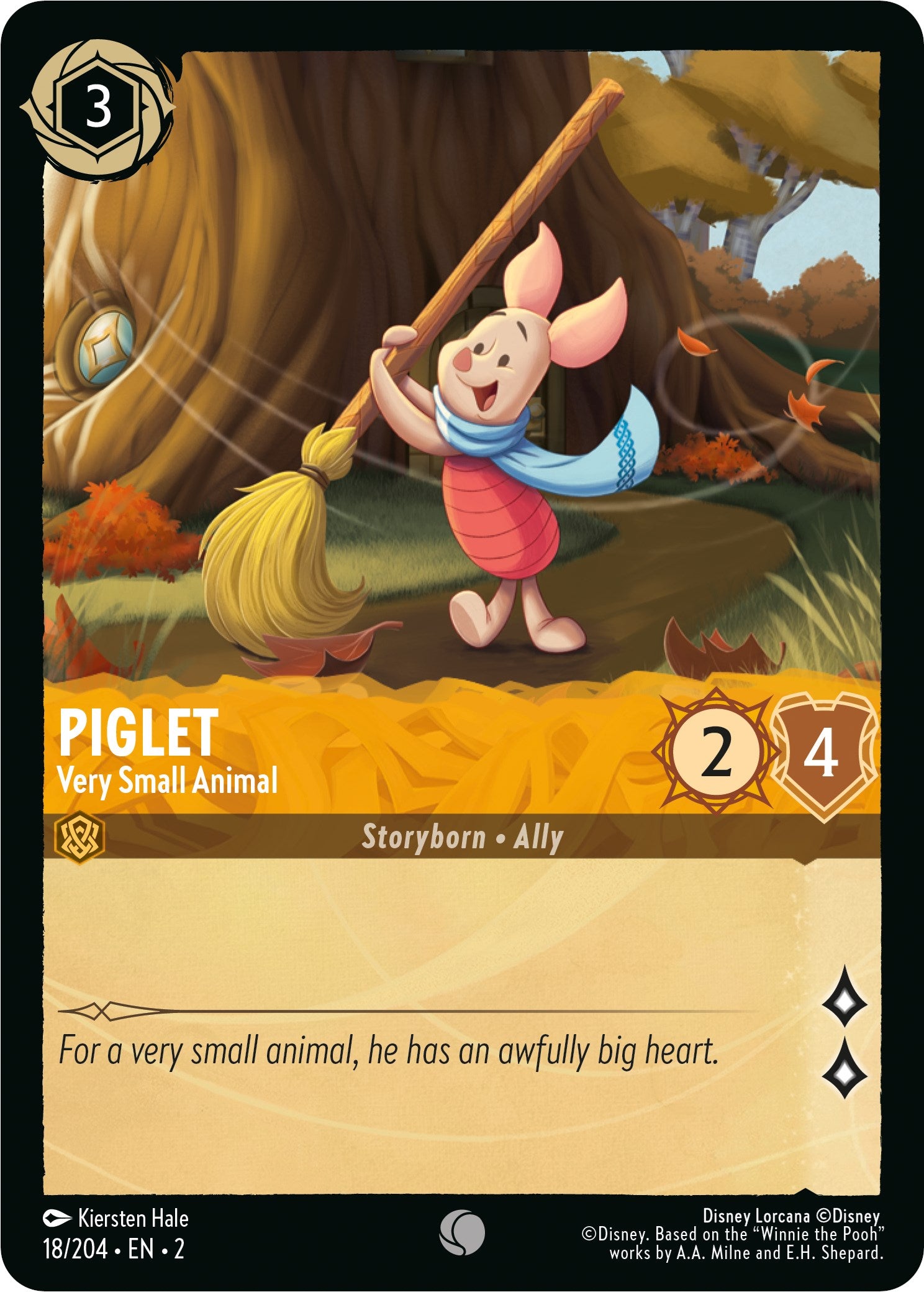 Piglet - Very Small Animal (18/204) [Rise of the Floodborn] | Galactic Gamez