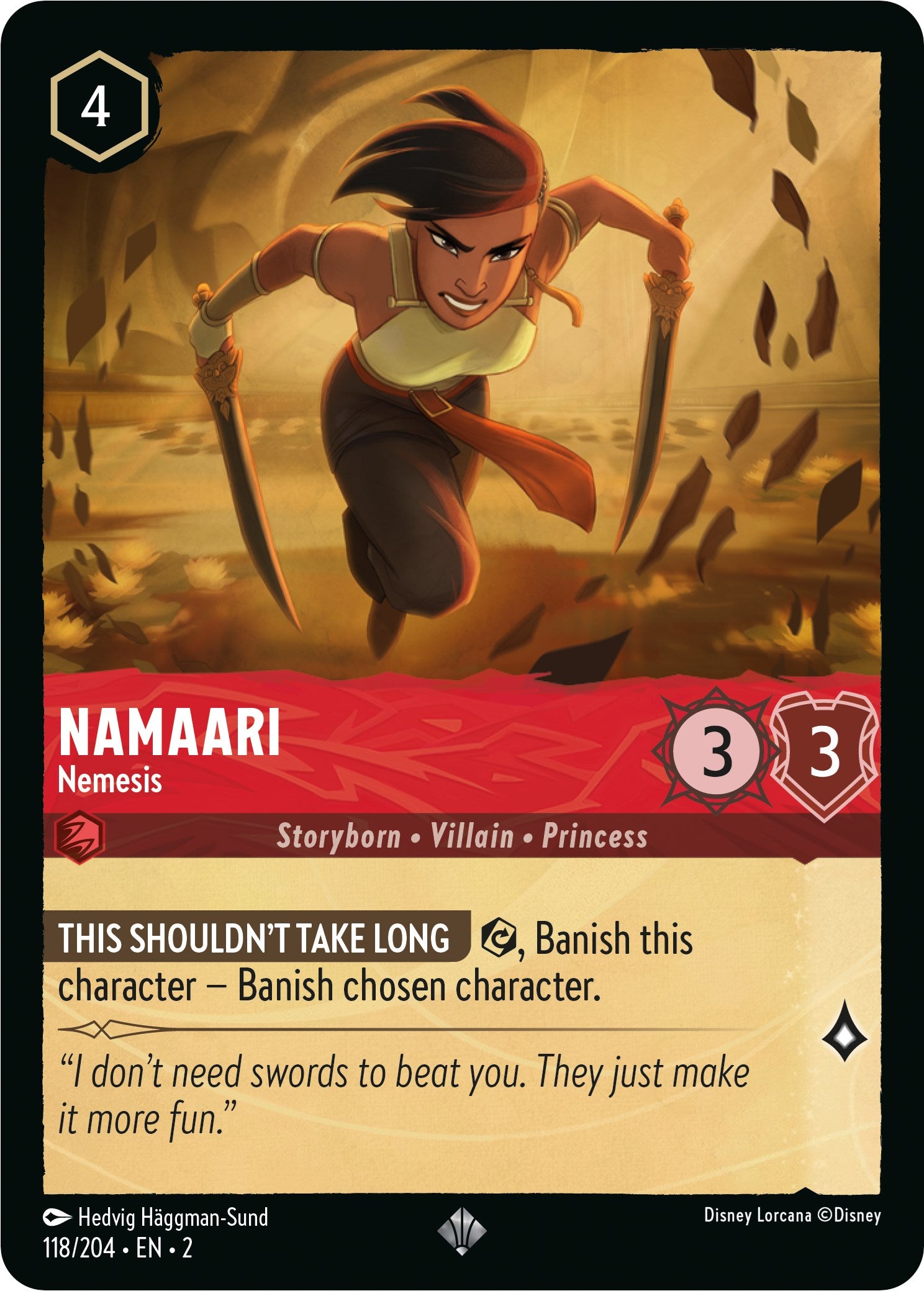 Namaari - Nemesis (118/204) [Rise of the Floodborn] | Galactic Gamez
