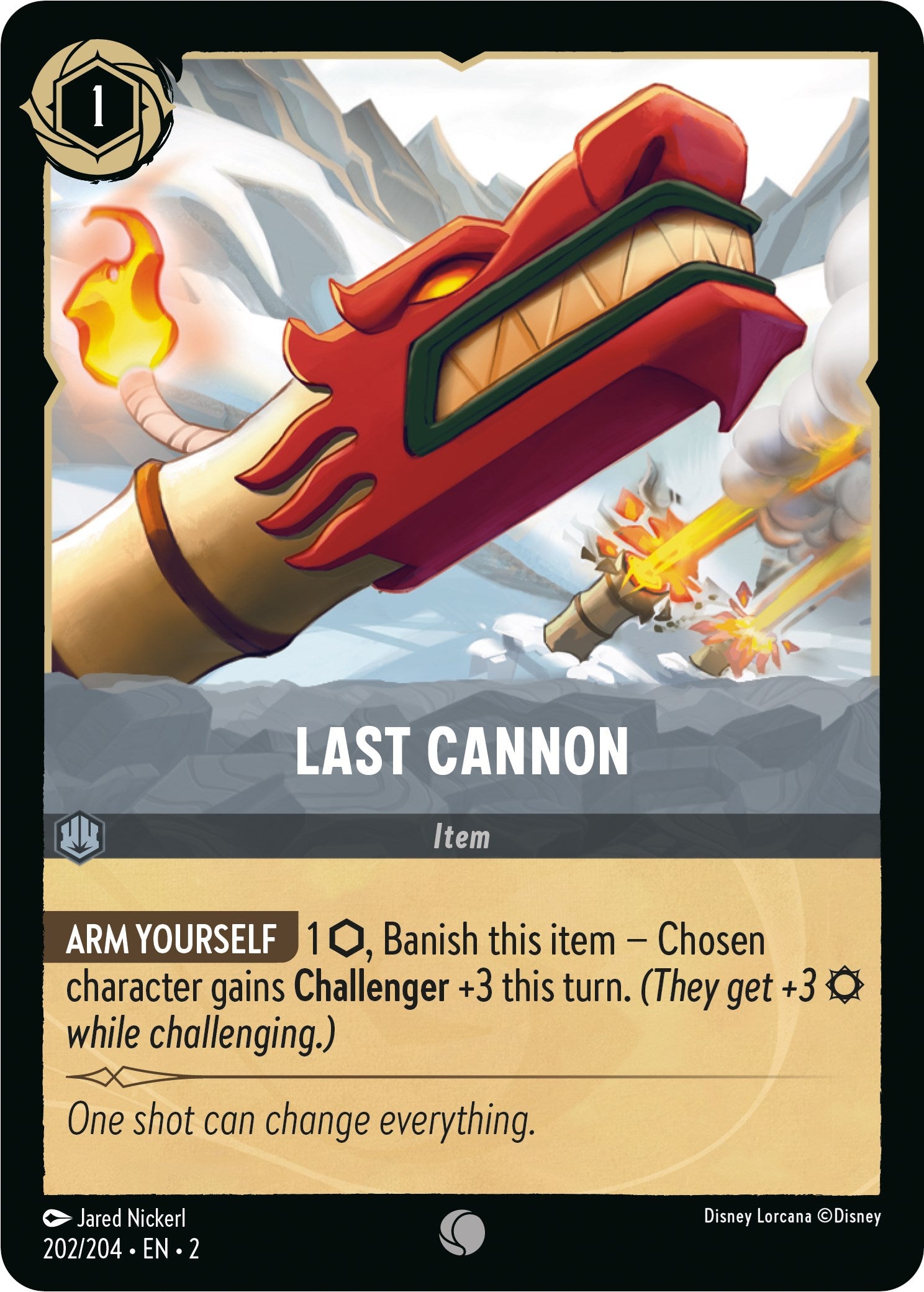 Last Cannon (202/204) [Rise of the Floodborn] | Galactic Gamez