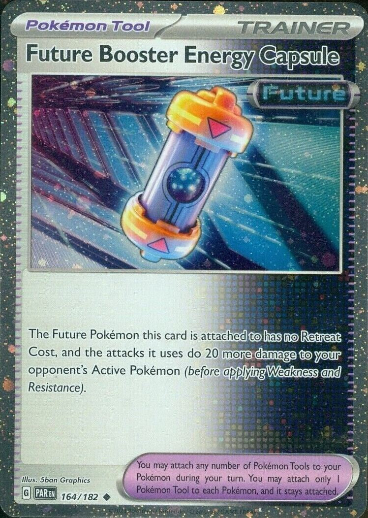 Future Booster Energy Capsule (164/182) (Cosmos Holo) [Scarlet & Violet: Paradox Rift] | Galactic Gamez