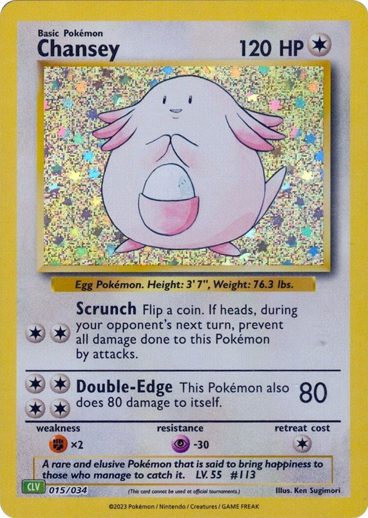 Chansey [Trading Card Game Classic] | Galactic Gamez