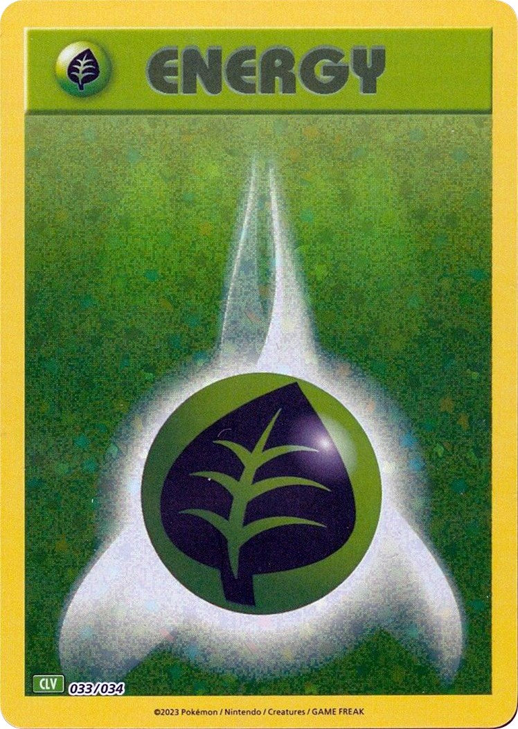 Basic Grass Energy [Trading Card Game Classic] | Galactic Gamez