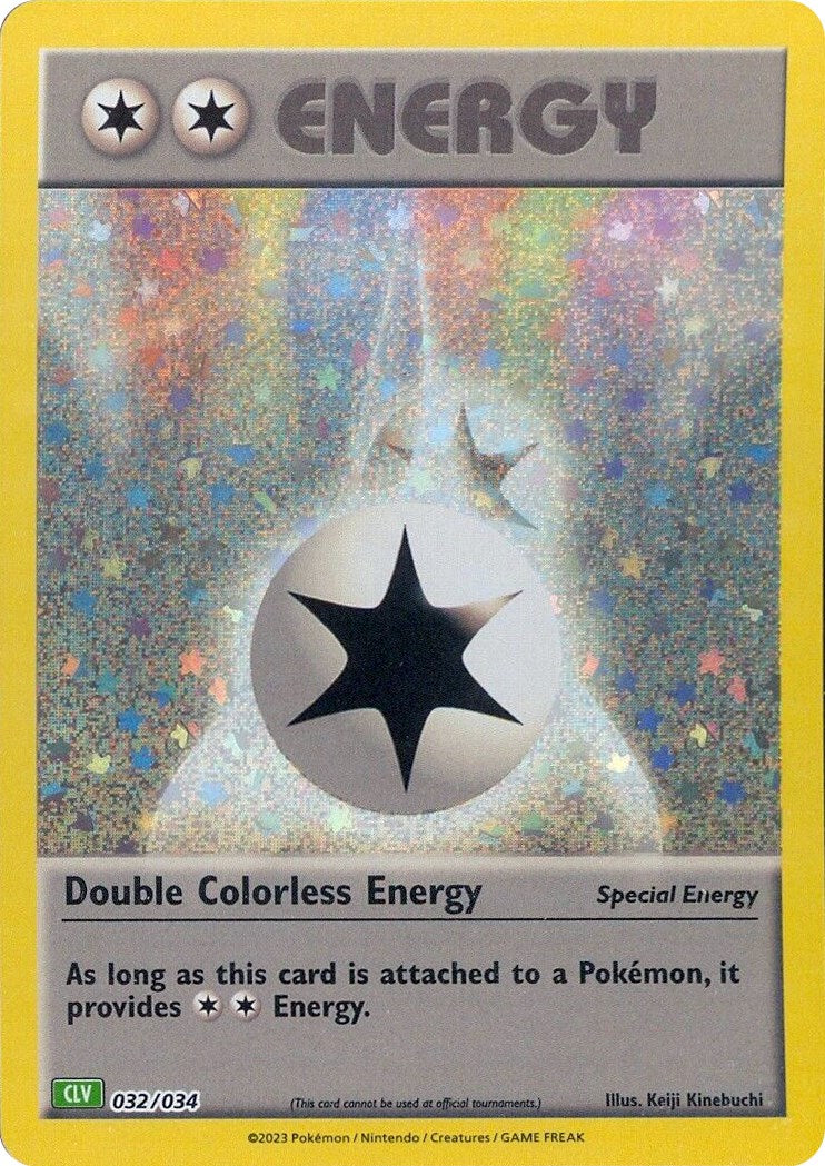 Double Colorless Energy [Trading Card Game Classic] | Galactic Gamez