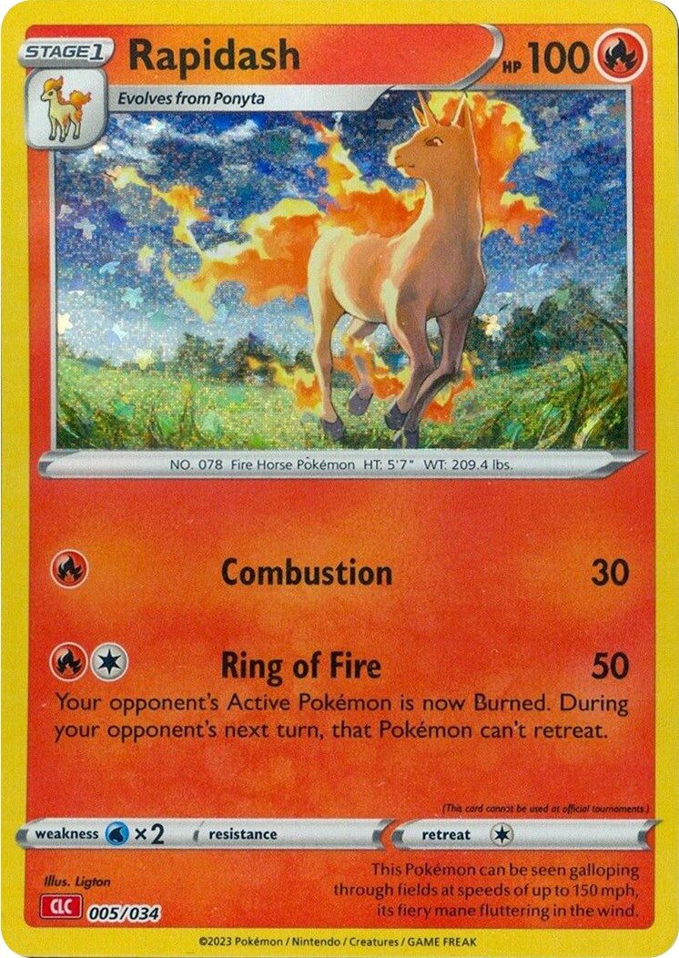 Rapidash [Trading Card Game Classic] | Galactic Gamez