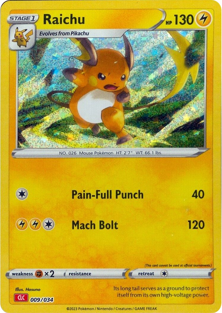 Raichu [Trading Card Game Classic] | Galactic Gamez