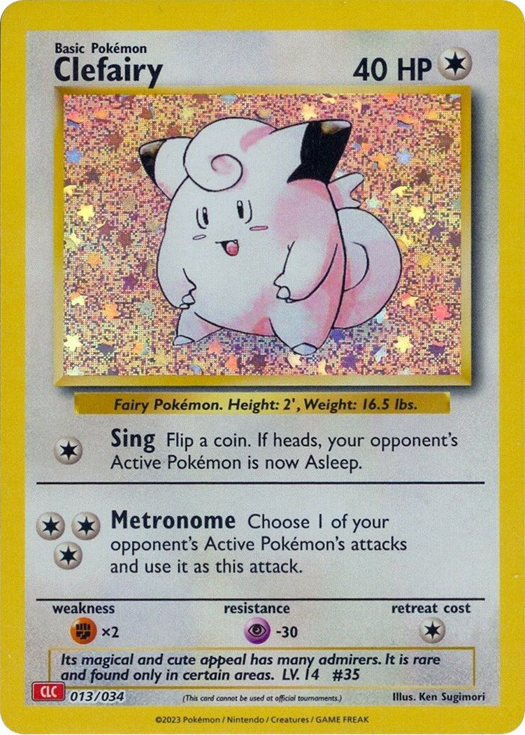 Clefairy [Trading Card Game Classic] | Galactic Gamez