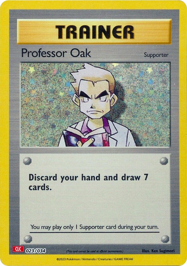 Professor Oak (CLC) [Trading Card Game Classic] | Galactic Gamez