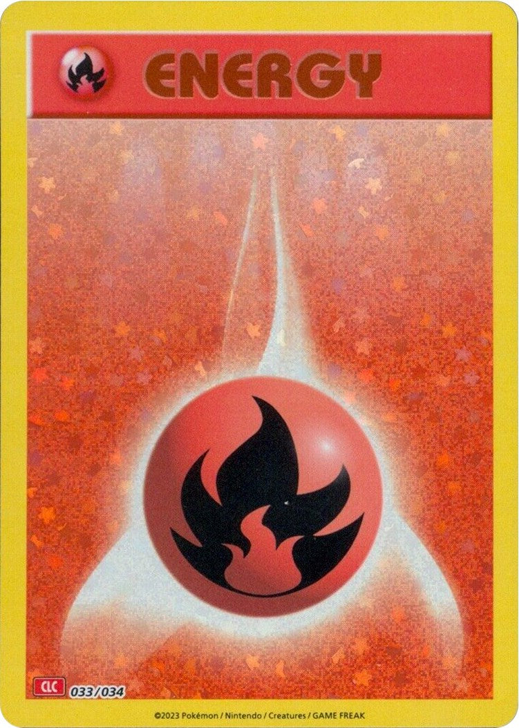 Basic Fire Energy [Trading Card Game Classic] | Galactic Gamez