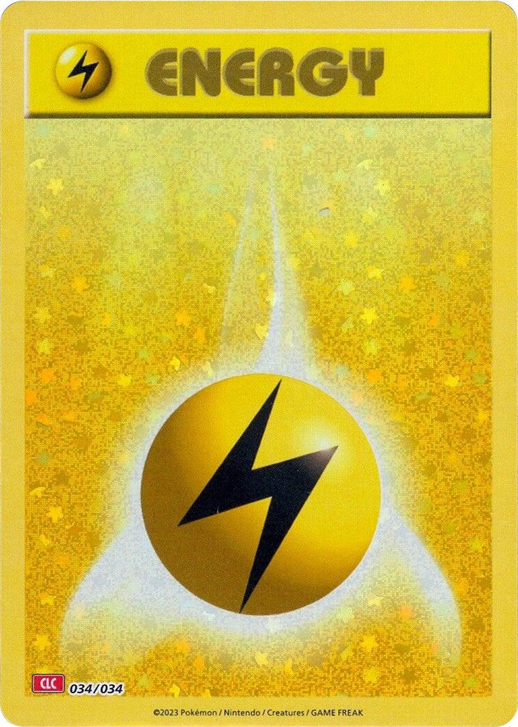 Basic Lightning Energy [Trading Card Game Classic] | Galactic Gamez