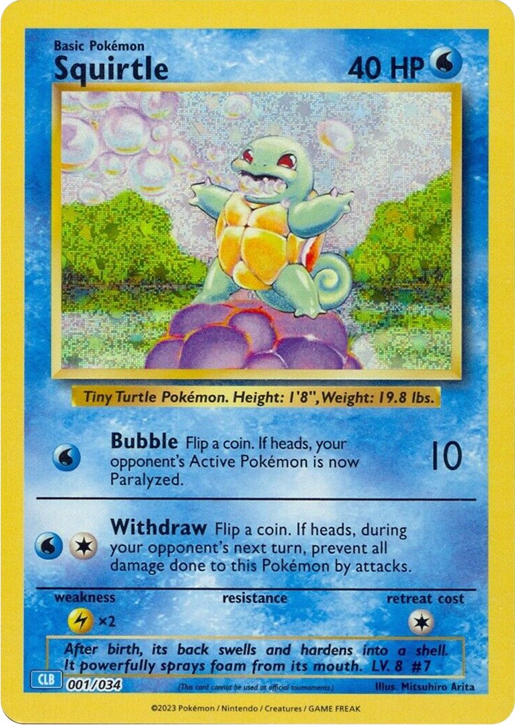 Squirtle [Trading Card Game Classic] | Galactic Gamez