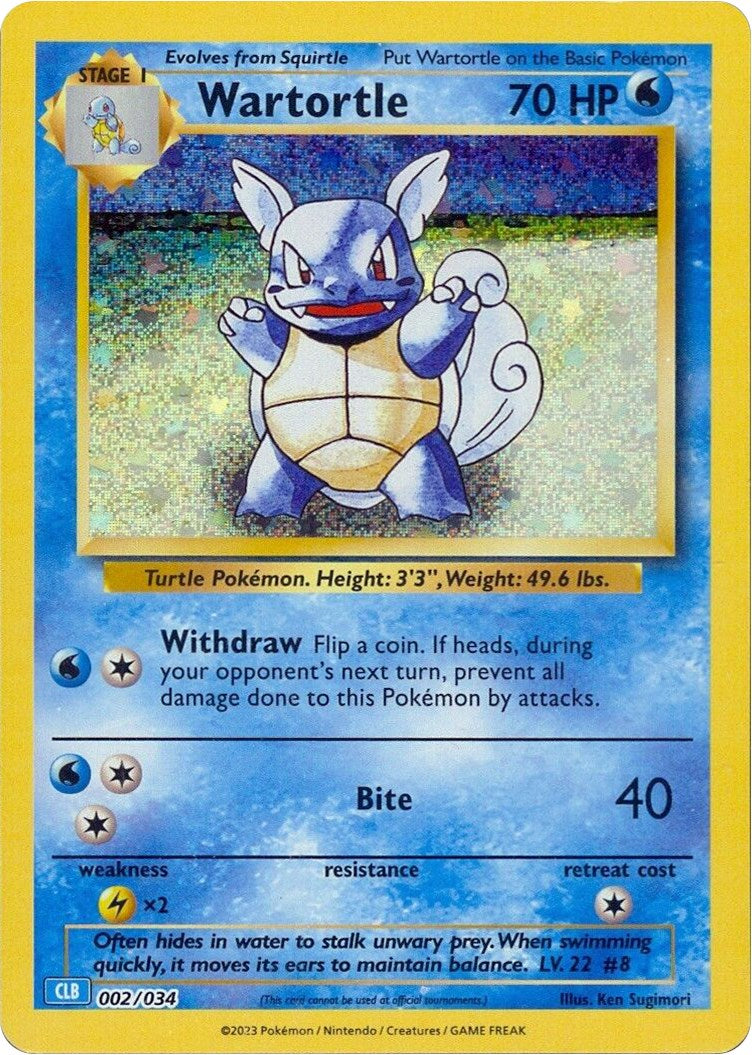 Wartortle [Trading Card Game Classic] | Galactic Gamez