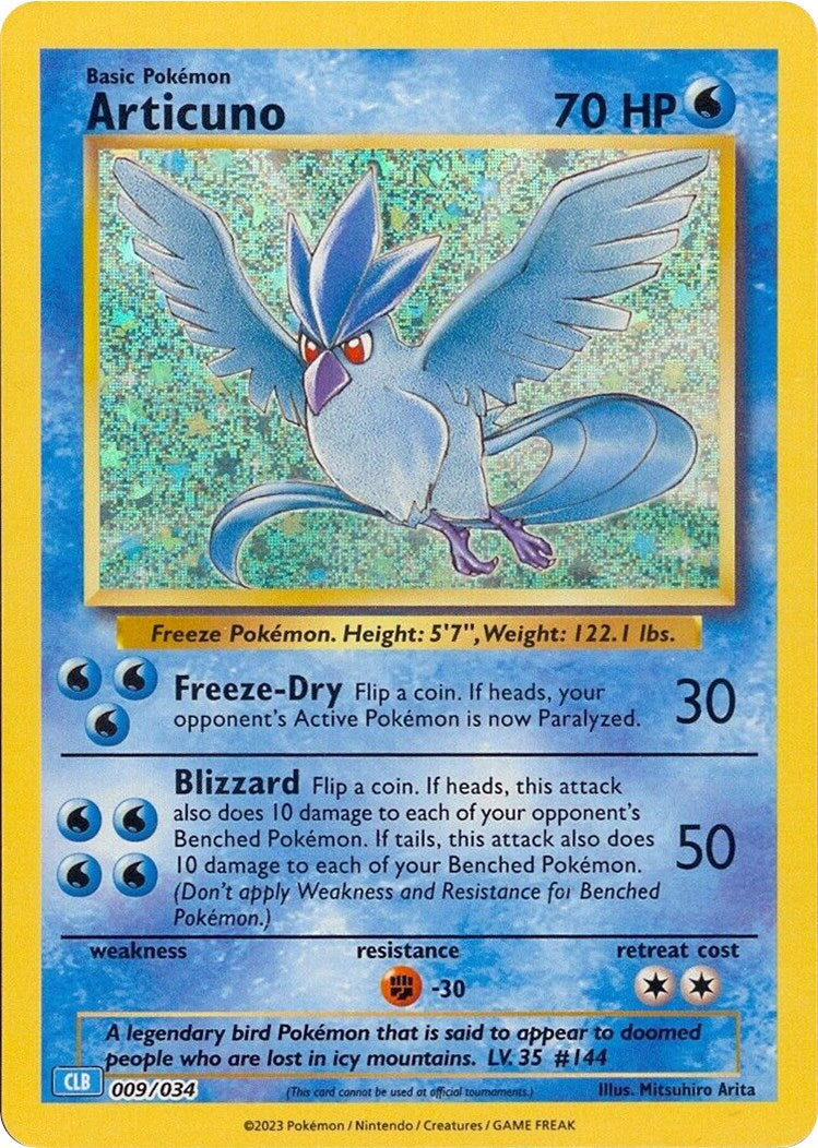 Articuno [Trading Card Game Classic] | Galactic Gamez