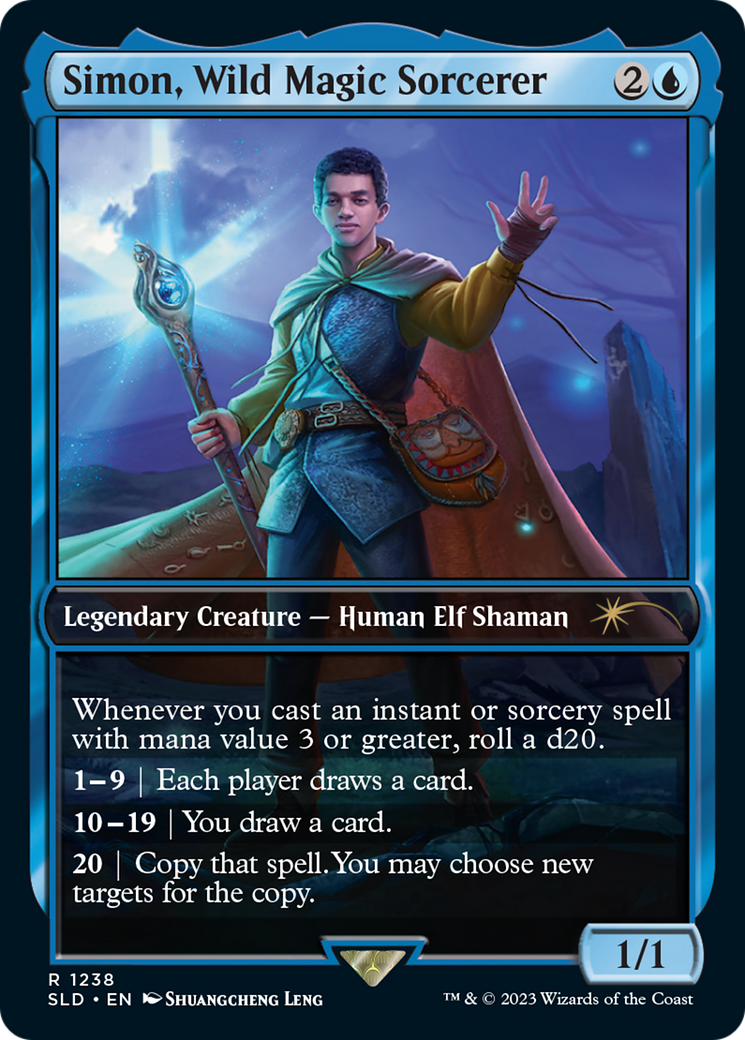 Simon, Wild Magic Sorcerer [Secret Lair Drop Series] | Galactic Gamez