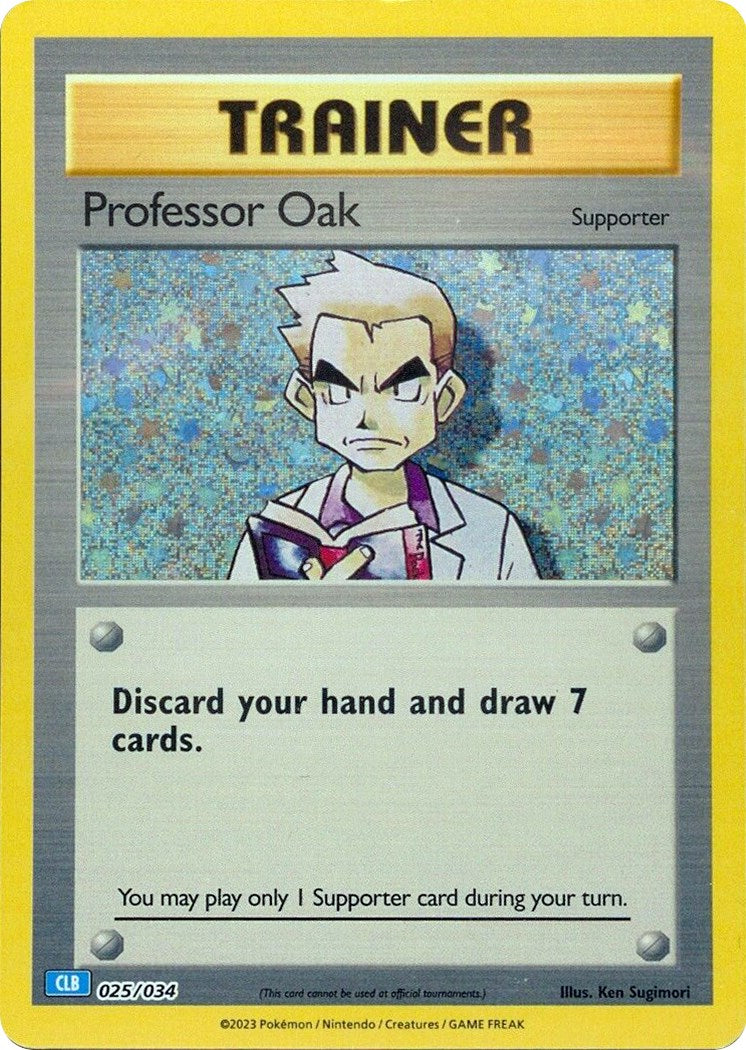 Professor Oak (CLB) [Trading Card Game Classic] | Galactic Gamez