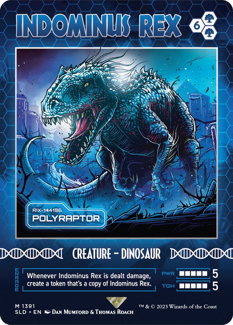 Indominus Rex - Polyraptor [Secret Lair Drop Series] | Galactic Gamez