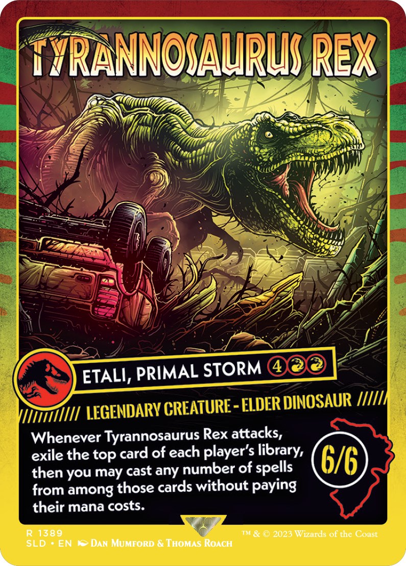 Tyrannosaurus Rex - Etali, Primal Storm [Secret Lair Drop Series] | Galactic Gamez