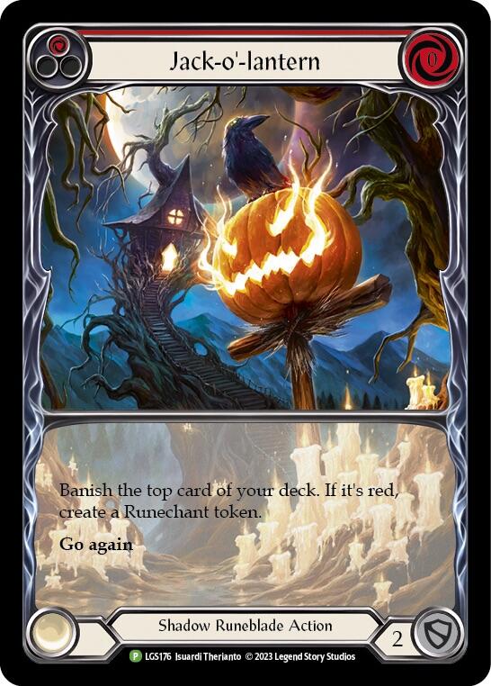 Jack-o'-lantern (Red) [LGS176] (Promo) | Galactic Gamez