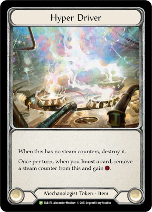 Hyper Driver [FAB176] (Promo)  Cold Foil | Galactic Gamez