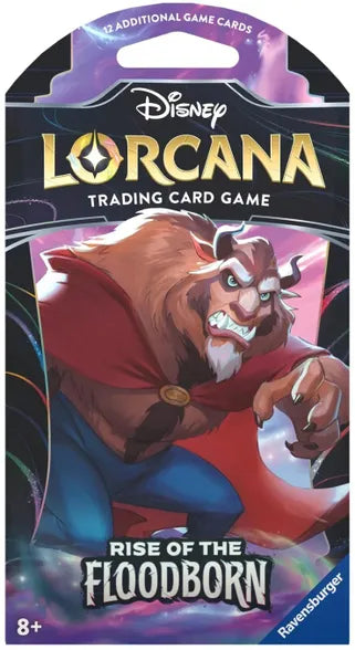 Rise Of Floodborn Sleeved Booster Pack - Lorcana | Galactic Gamez