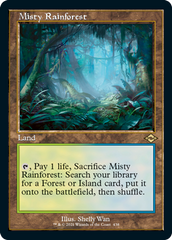 Misty Rainforest (Retro) [Modern Horizons 2] | Galactic Gamez