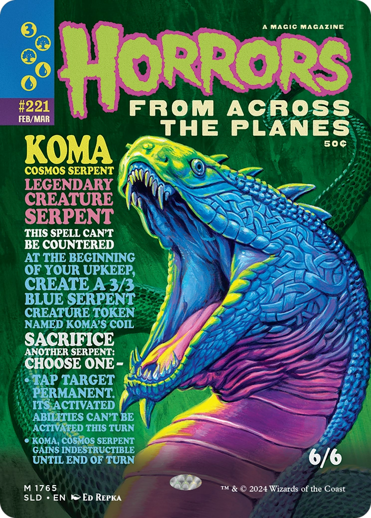 Koma, Cosmos Serpent [Secret Lair Drop Series] | Galactic Gamez