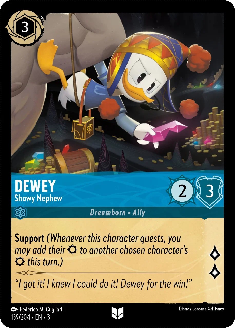 Dewey - Showy Nephew (139/204) [Into the Inklands] | Galactic Gamez