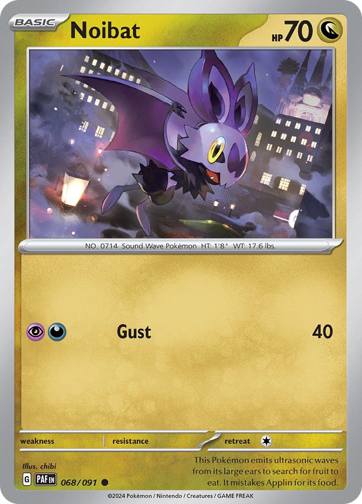 Noibat (068/091) [Scarlet & Violet: Paldean Fates] | Galactic Gamez