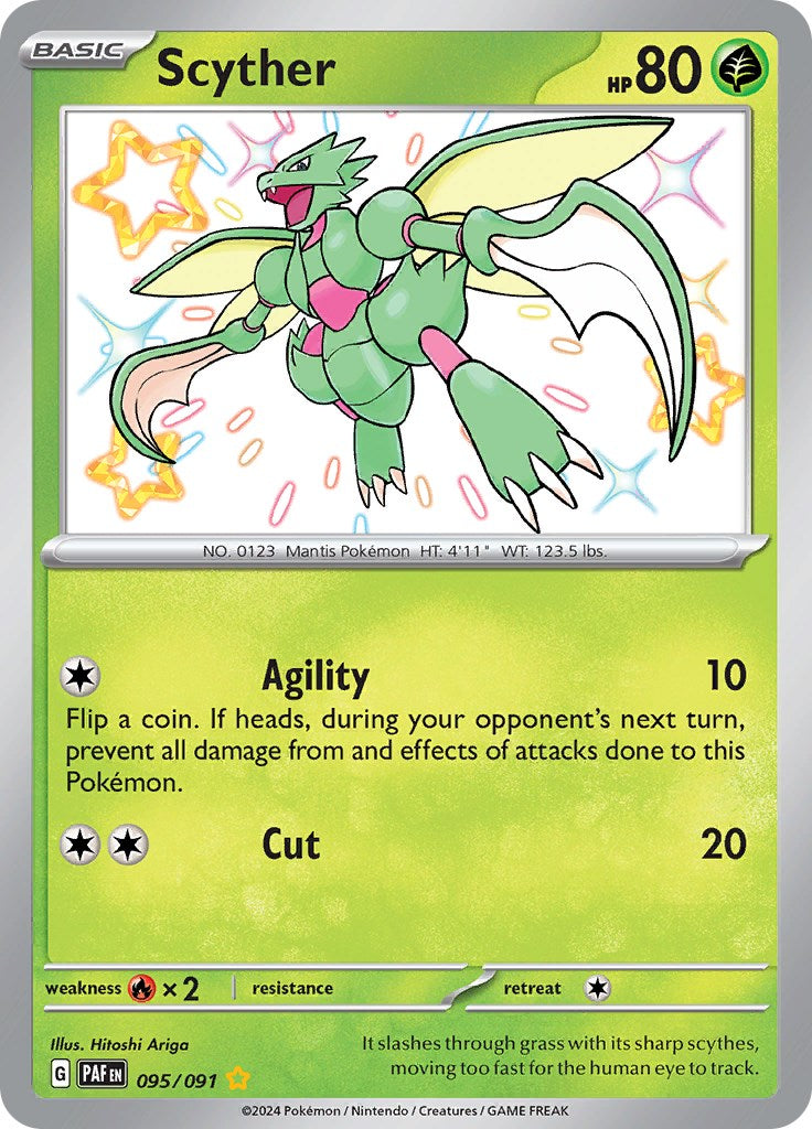 Scyther (095/091) [Scarlet & Violet: Paldean Fates] | Galactic Gamez