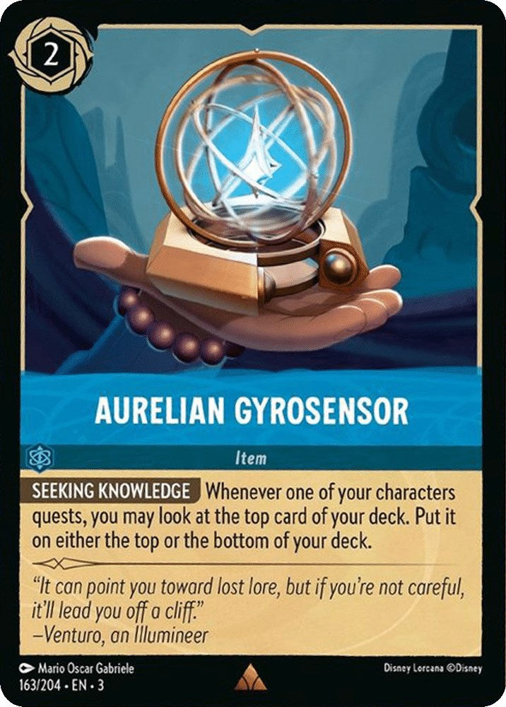 Aurelian Gyrosensor (163/204) [Into the Inklands] | Galactic Gamez