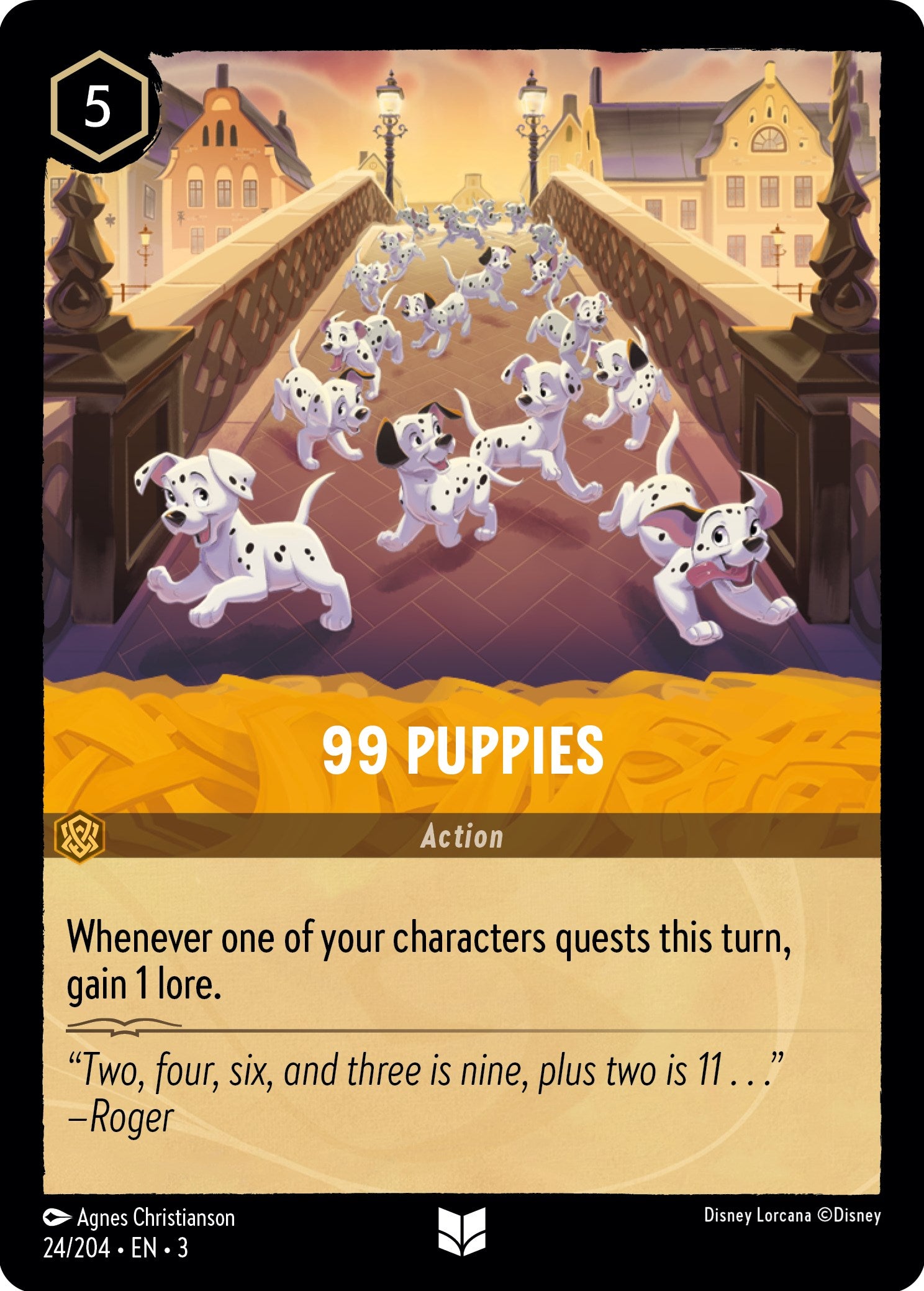 99 Puppies (24/204) [Into the Inklands] | Galactic Gamez