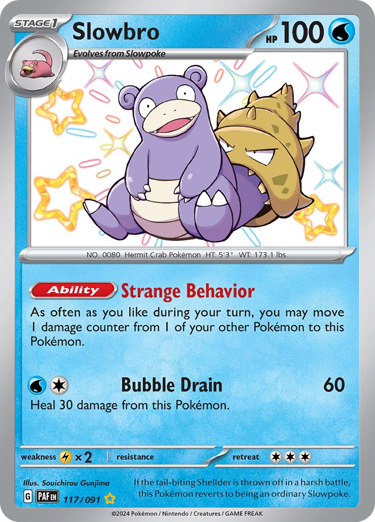 Slowbro (117/091) [Scarlet & Violet: Paldean Fates] | Galactic Gamez