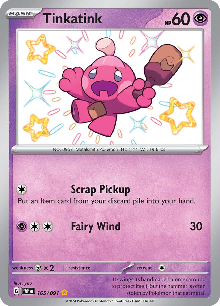 Tinkatink (165/091) [Scarlet & Violet: Paldean Fates] | Galactic Gamez