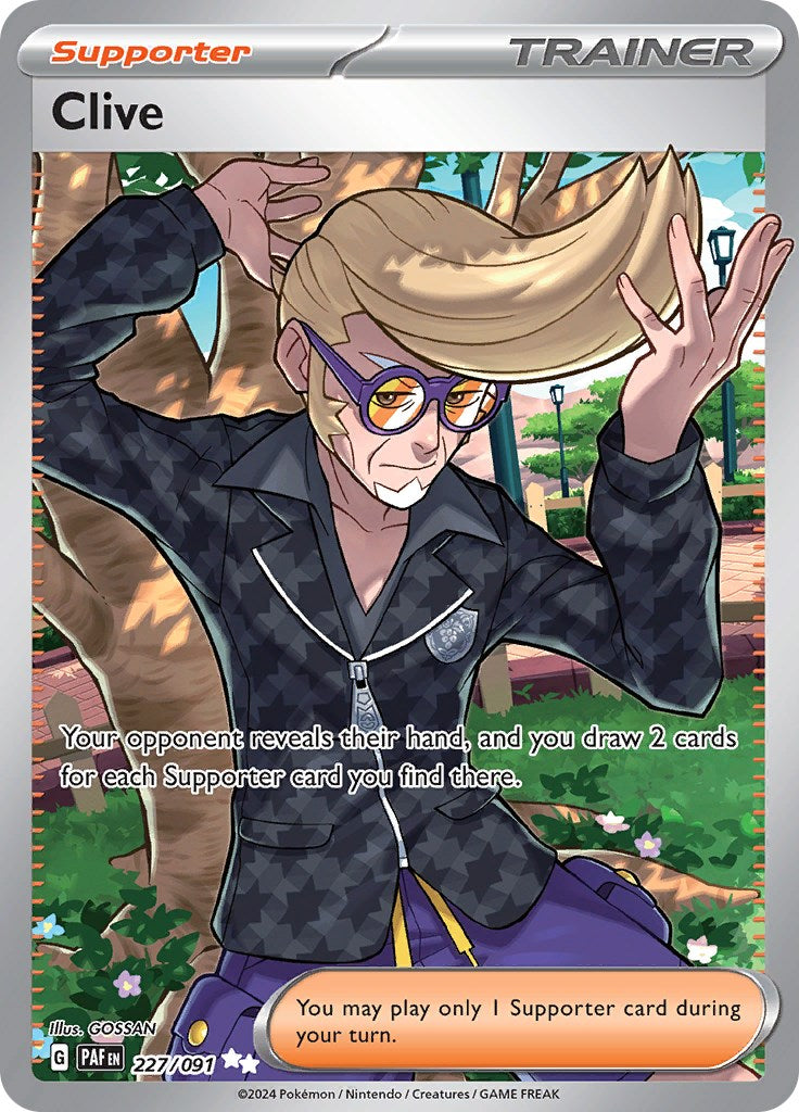 Clive (227/091) [Scarlet & Violet: Paldean Fates] | Galactic Gamez