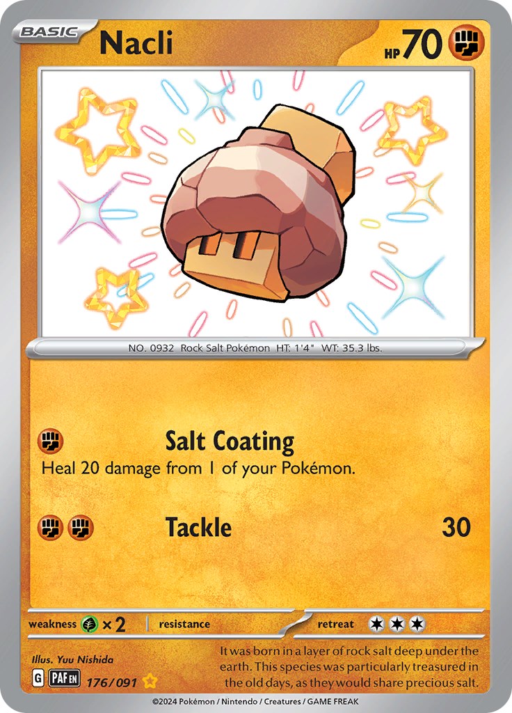 Nacli (176/091) [Scarlet & Violet: Paldean Fates] | Galactic Gamez