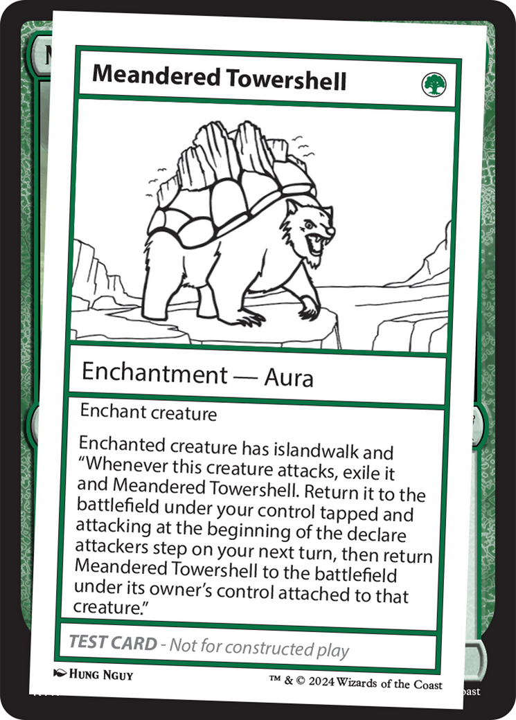 Meandered Towershell [Mystery Booster 2 Playtest Cards] | Galactic Gamez